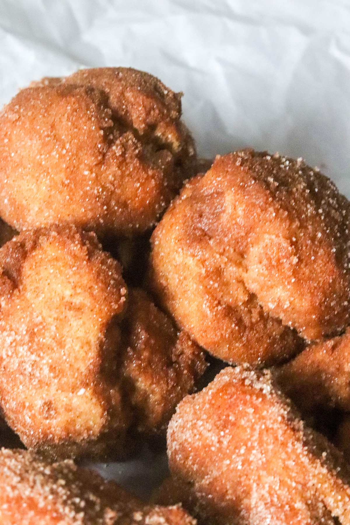 Air Fryer Cinnamon Spice Donut Drops