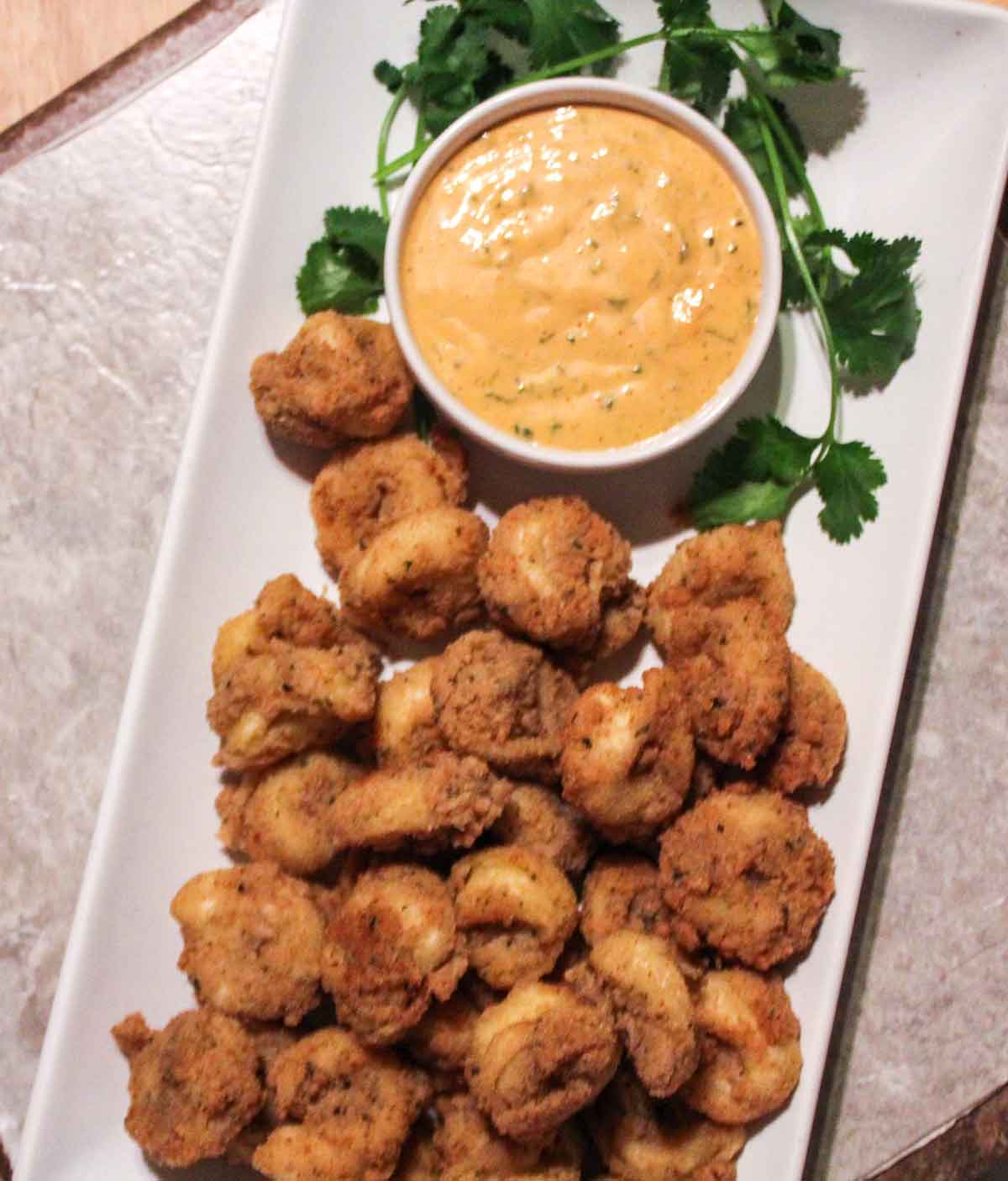 Air Fryer Fried Tortellini