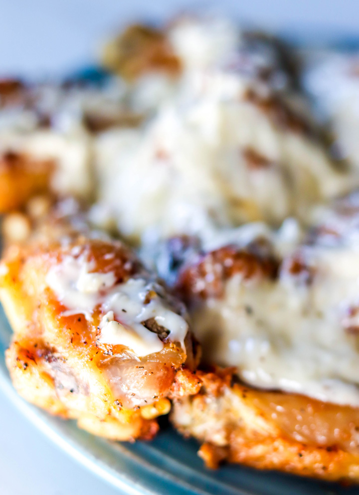 Air Fryer Intense Garlic Chicken Wings