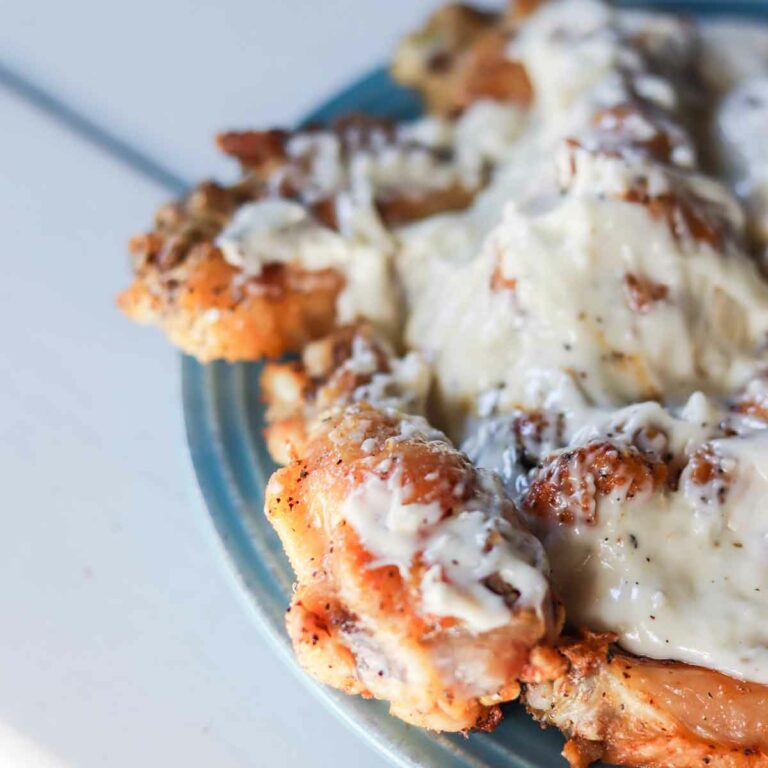 Air Fryer Intense Garlic Chicken Wings