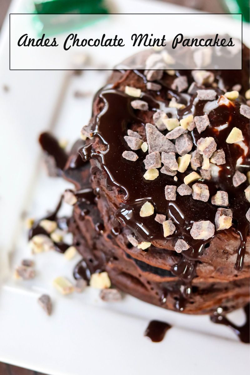 Andes Chocolate Mint Pancakes