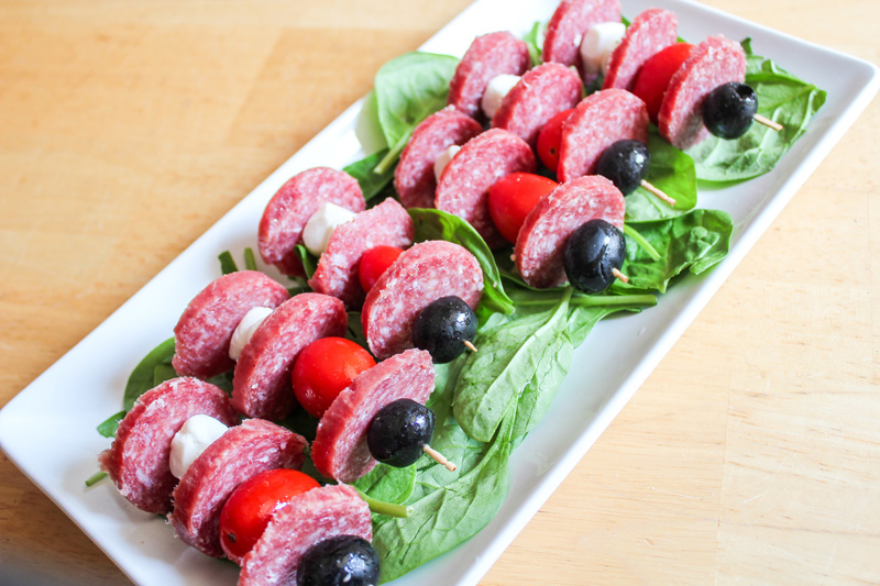 Antipasto Kebabs