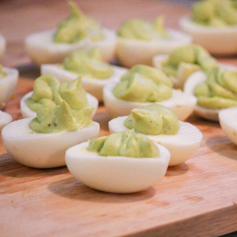 Asparagus Deviled Eggs
