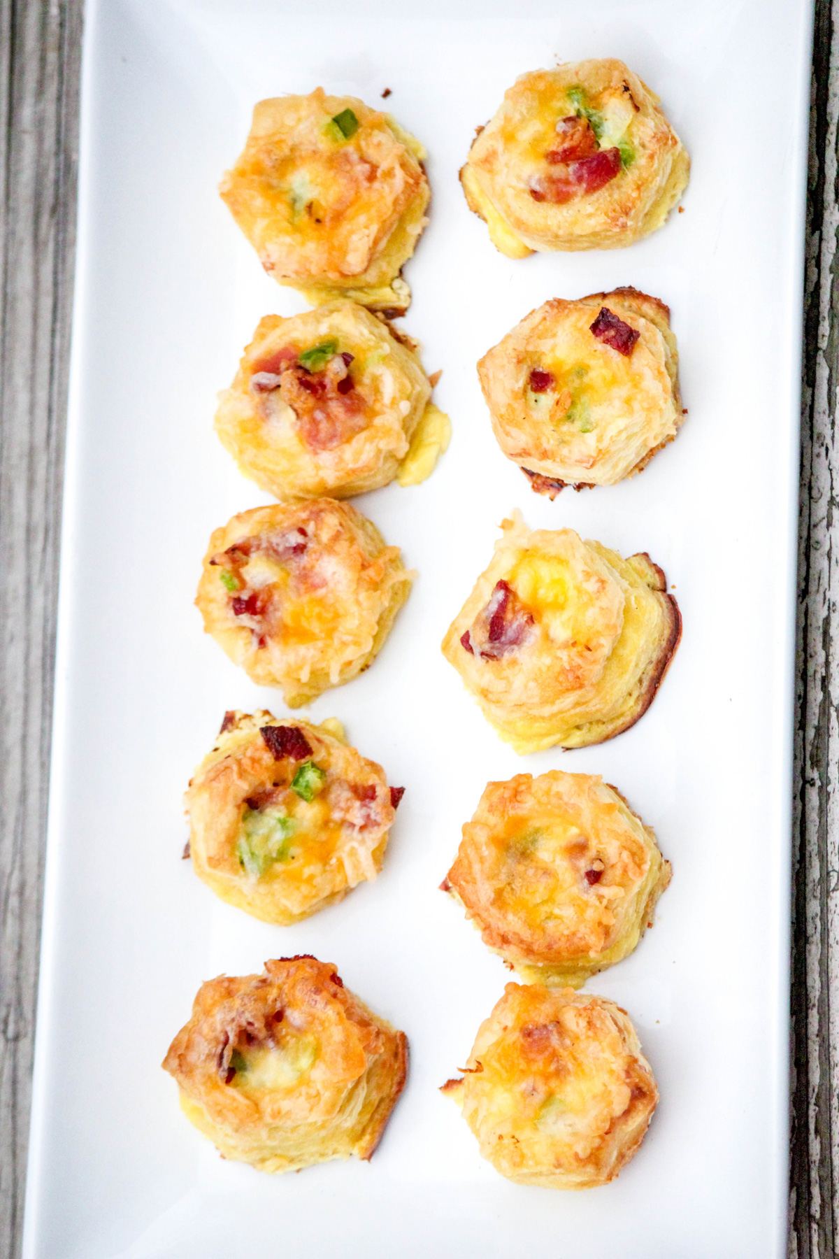 Bacon and Egg Breakfast Pastries