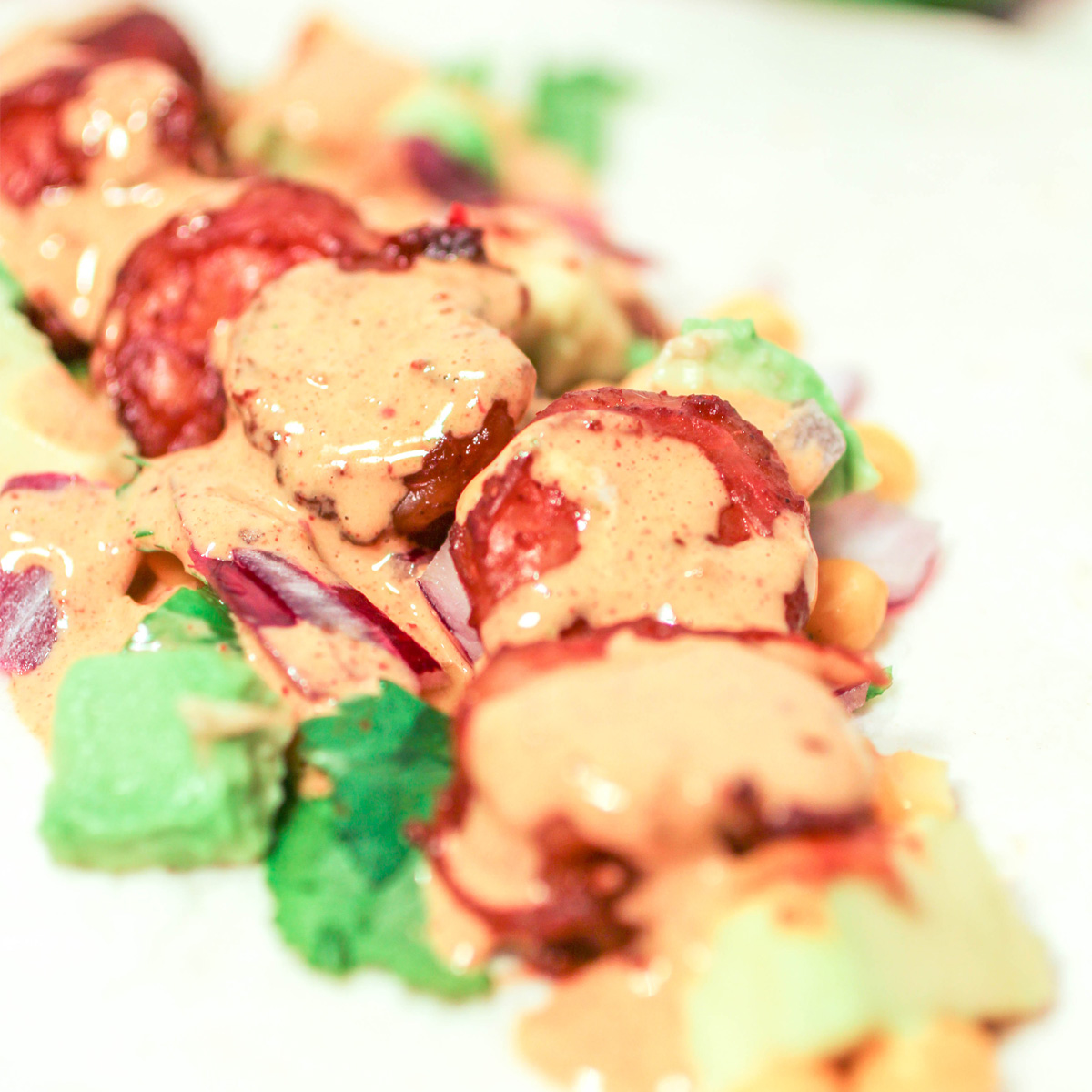 Baja Shrimp Tacos with Baja Cream Sauce