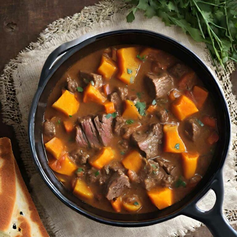 Beef and Butternut Squash Stew