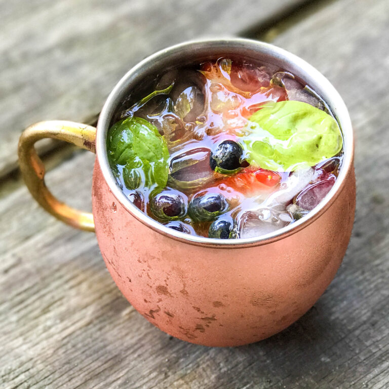 Berry Basil Moscow Mule FEATURED