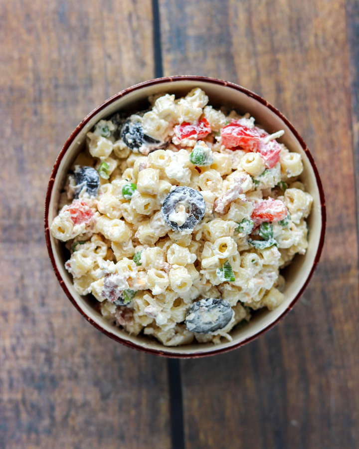 Best Creamy Pasta Salad for a BBQ