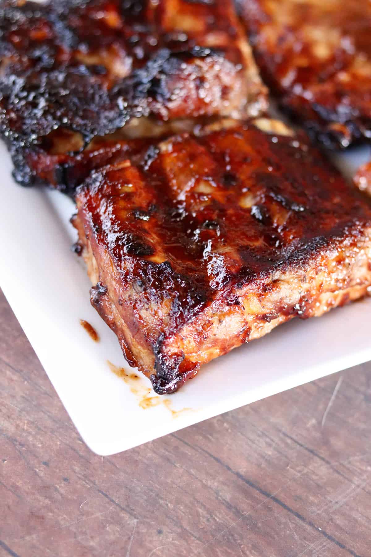 Best Grilled BBQ Pork Ribs