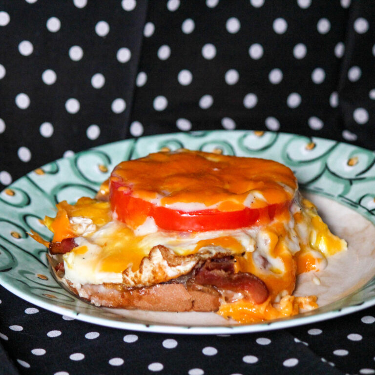 BLT Egg Bake