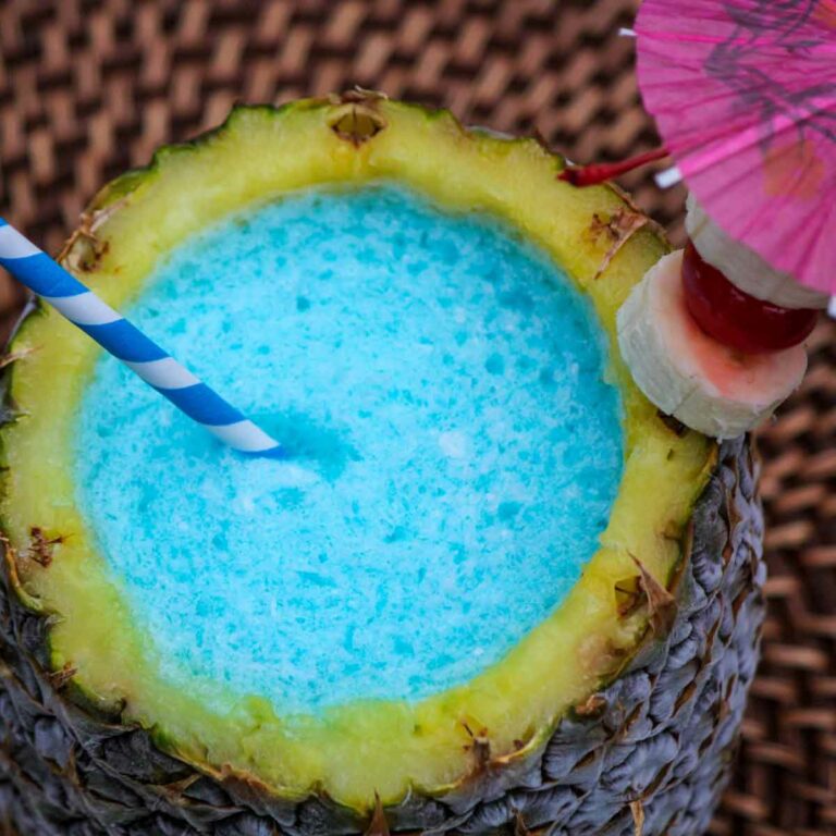 Blue Hawaiian Smoothies