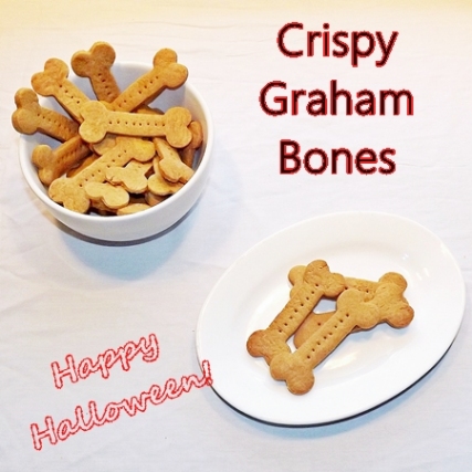 Halloween Recipes: Crispy Graham Bones