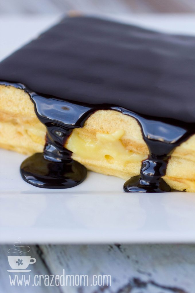 Boston Cream Pie Waffles Boston Cream Pie Waffles