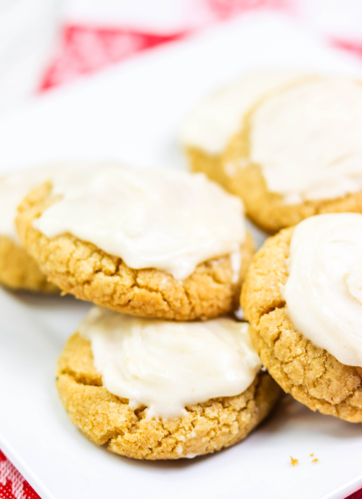 Brown Butter Cookies with Brown Butter Frosting