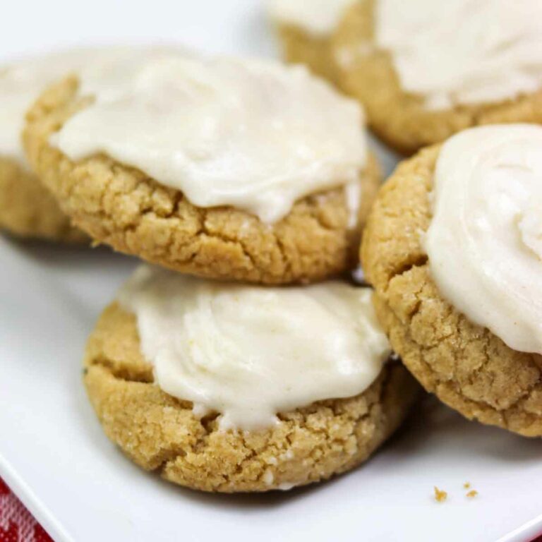 Brown Butter Cookies with Brown Butter Frosting