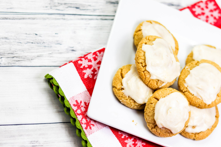 Brown Butter Cookies with Brown Butter Frosting
