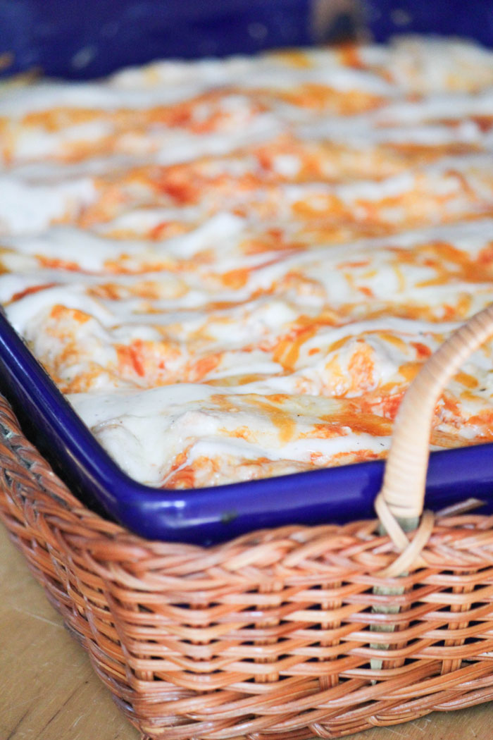 Buffalo Chicken Dip with Ranch