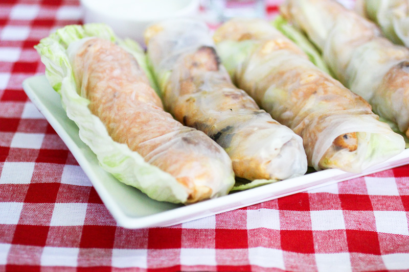 Buffalo Chicken Spring Rolls Buffalo Chicken Spring Rolls