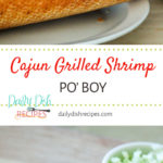 Cajun Grilled Shrimp Po' Boy