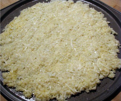 Cauliflower Pizza Crust
