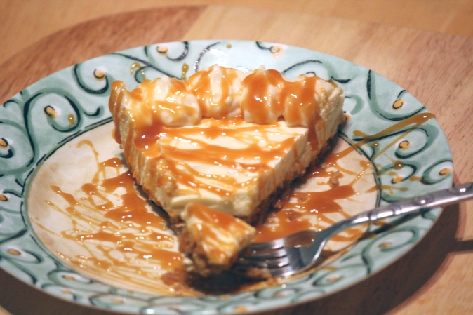 Cheesecake Factory Caramel Cheesecake