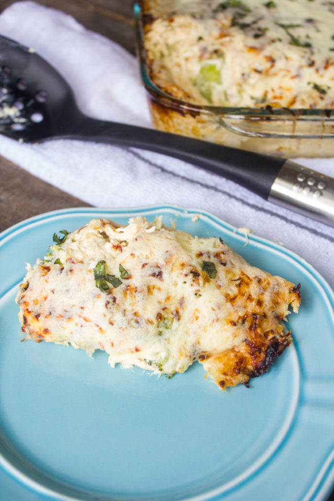 Cheesy Broccoli Chicken Bake