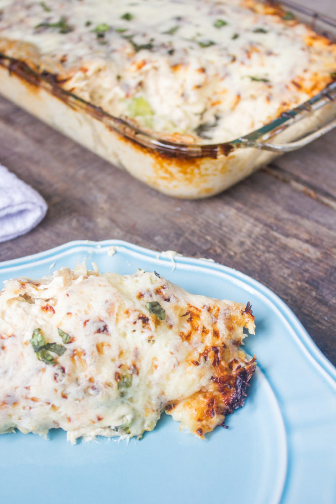 Cheesy Broccoli Chicken Bake