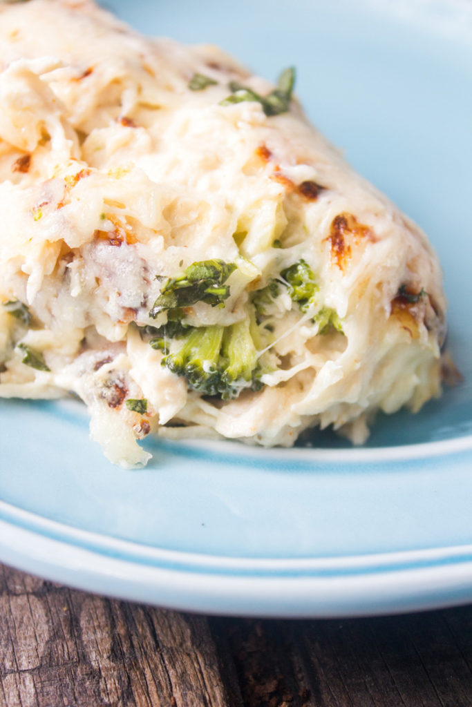 Cheesy Broccoli Chicken Bake