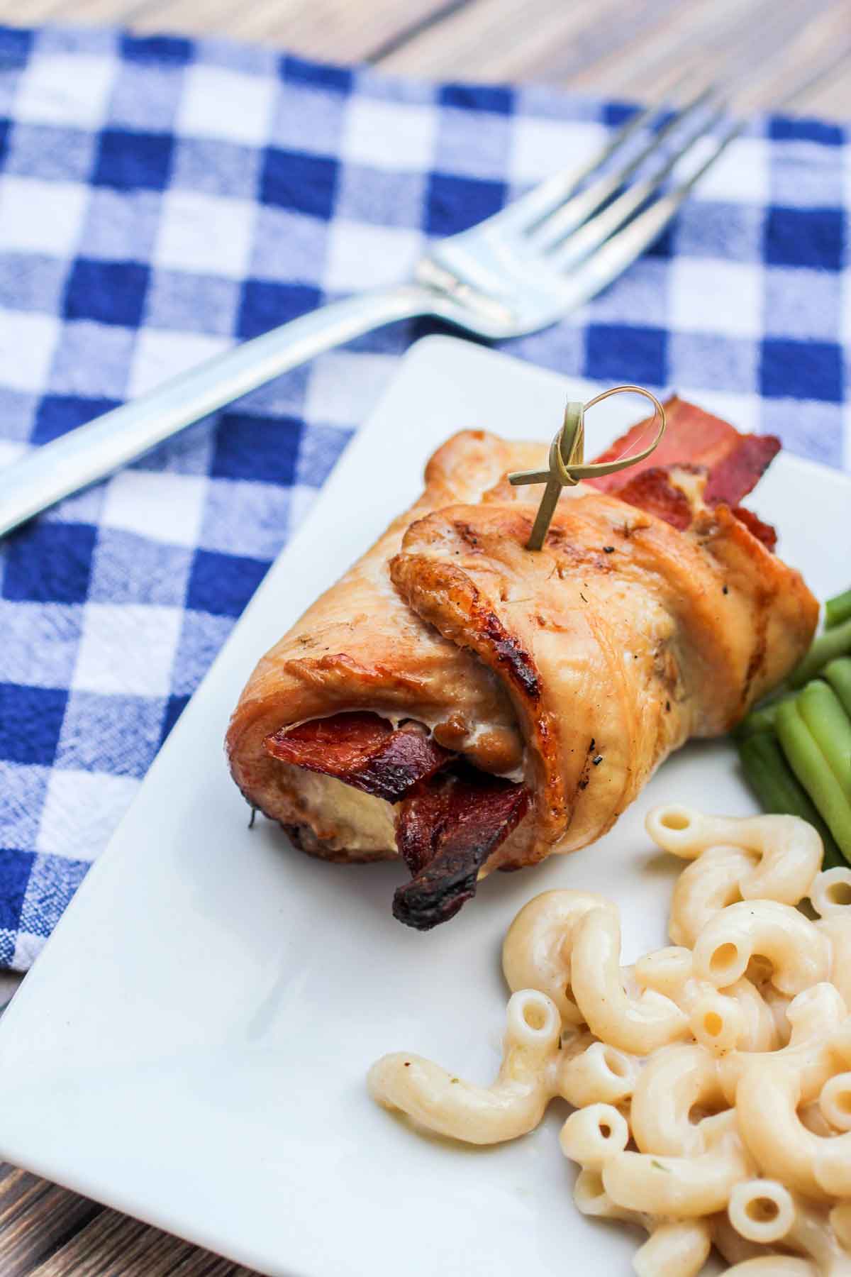 Cheesy Jalapeno Bacon Chicken Roll Ups