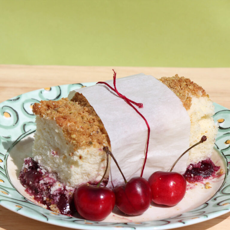 Cherry Crumb Cake