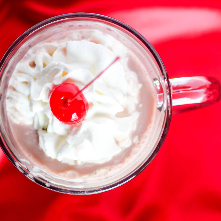 Cherry Marshmallow Cordial Hot Chocolate