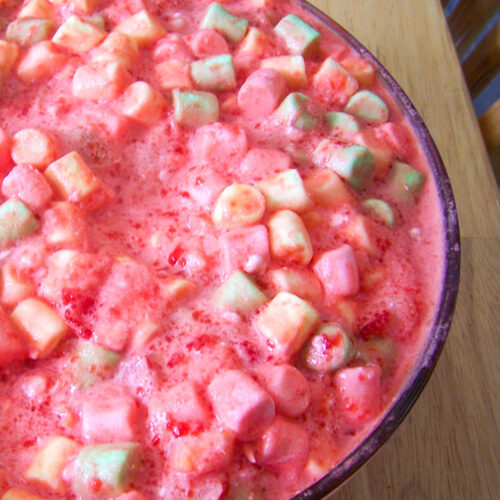 Cherry Marshmallow Jello Salad