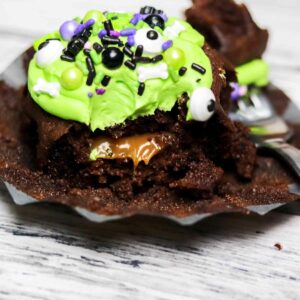 Chocolate Caramel Filled Cupcakes Featured Image