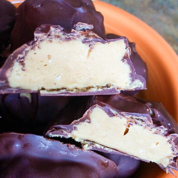 Chocolate Covered Peanut Butter Truffles
