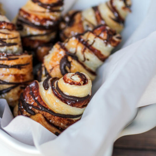 Easy Chocolate Croissants