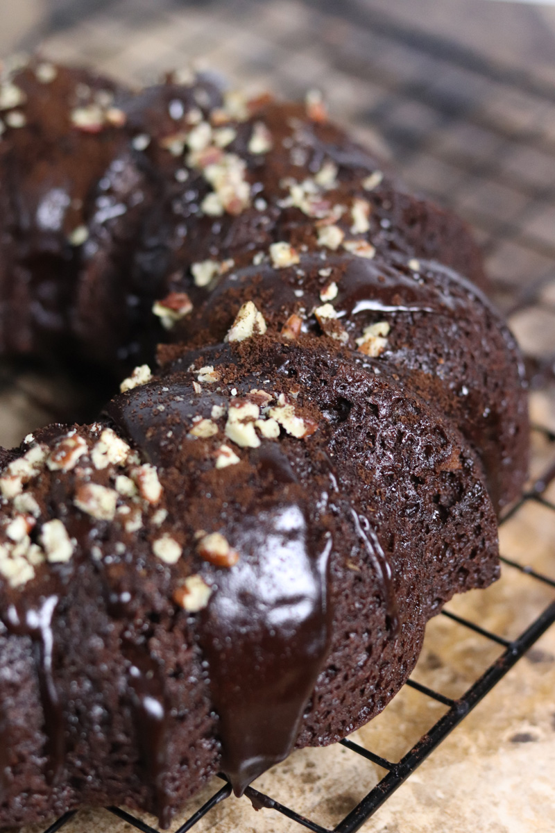 Chocolate Espresso Bundt Coffee Cake