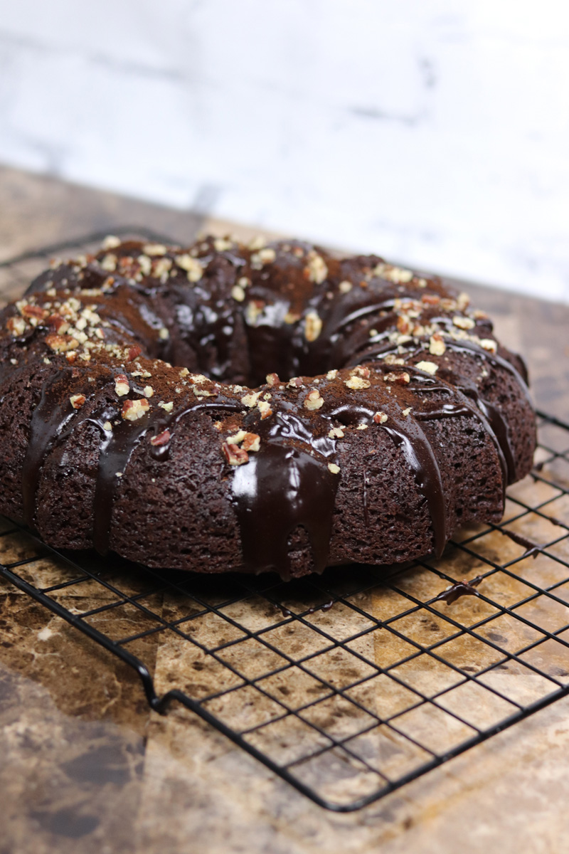 Chocolate Espresso Bundt Coffee Cake