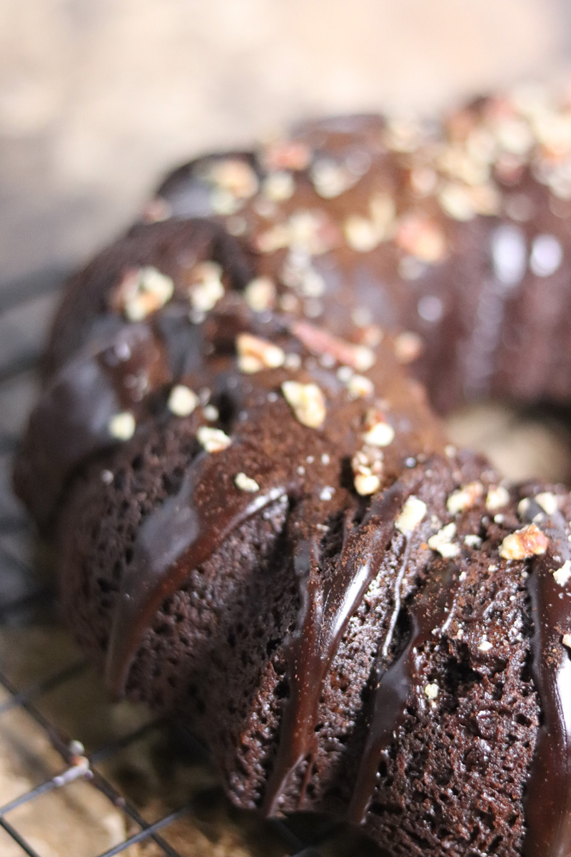 Chocolate Espresso Bundt Coffee Cake