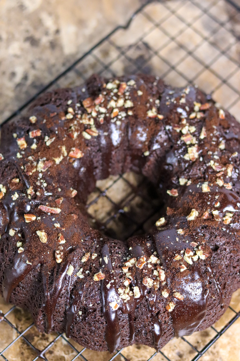 Chocolate Espresso Bundt Coffee Cake