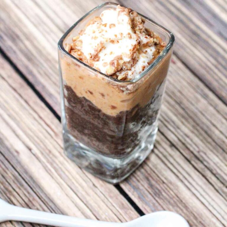 Chocolate Pumpkin Mini Trifles Featured Image