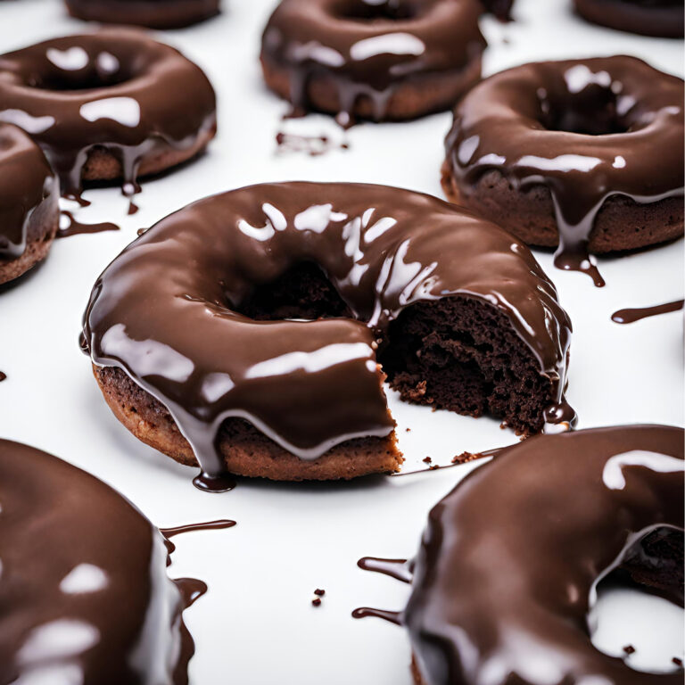 Chocolate Rum Donuts