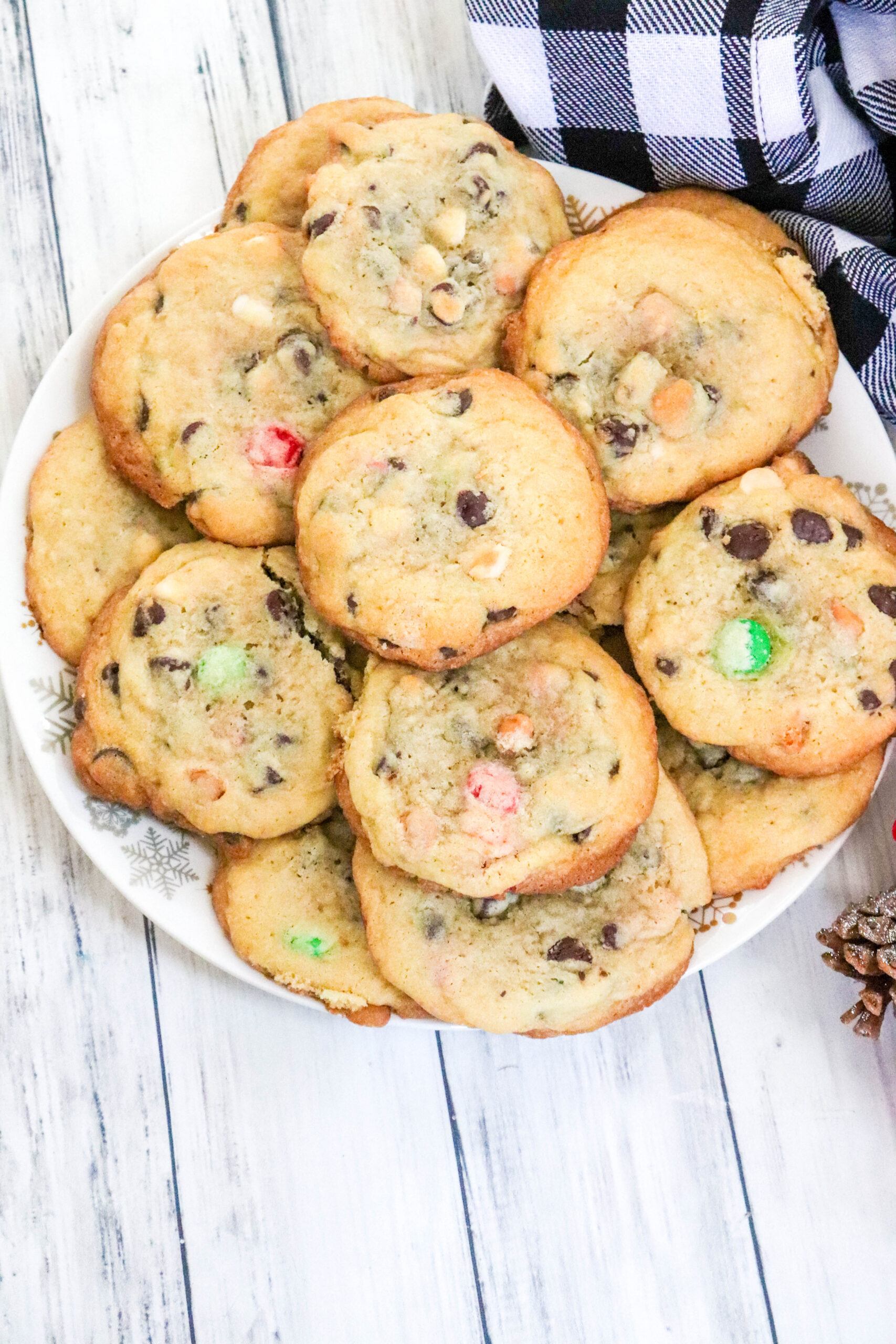 Christmas Chippity Chip Cookies