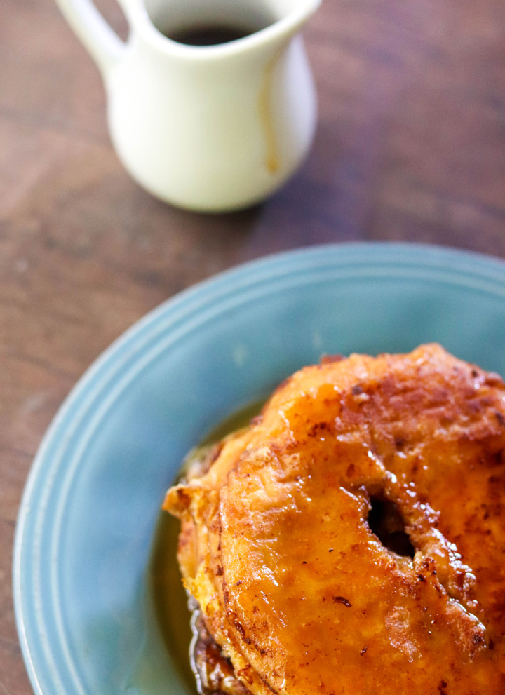 Cinnamon Glazed Donut French Toast