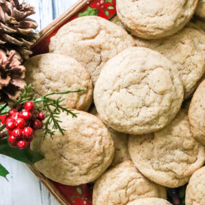 Cinnamon Pecan Snickerdoodles
