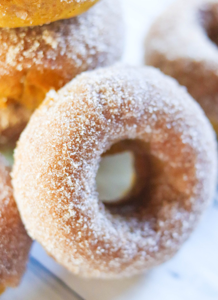 Cinnamon Pumpkin Donuts