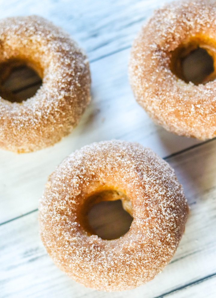 Cinnamon Pumpkin Donuts