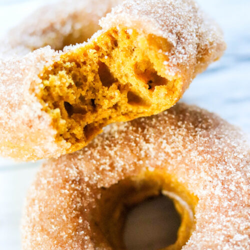 Cinnamon Pumpkin Donuts