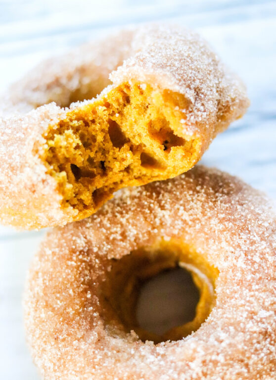 Cinnamon Pumpkin Donuts