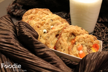 Halloween Recipes: Boo Candy Corn & Chocolate Chip Cookies