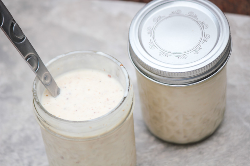 Creamy Bacon Salad Dressing